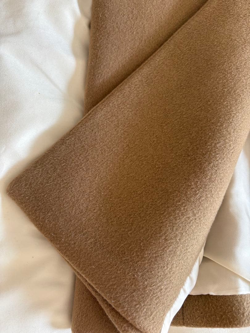 プルミエアロンディスモン　マンテコ　ロングチェスターコート　キャメルカラー　M