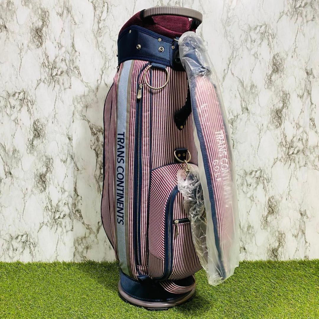 【新品未使用品】トランスコンチネンツ TCCB-015 カート式 キャディバッグ