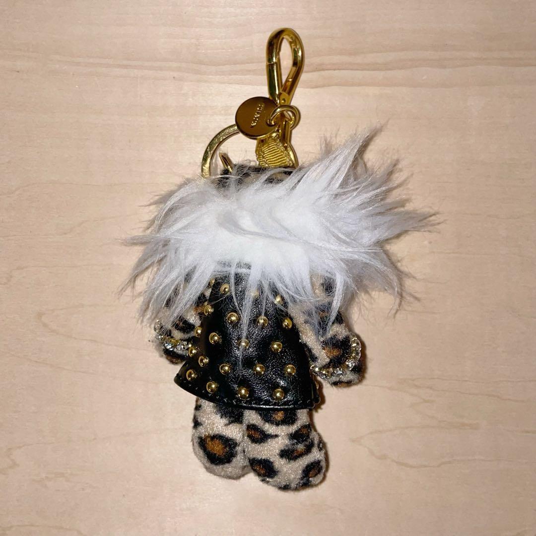 PRADA テディ バッグチャーム レオパード