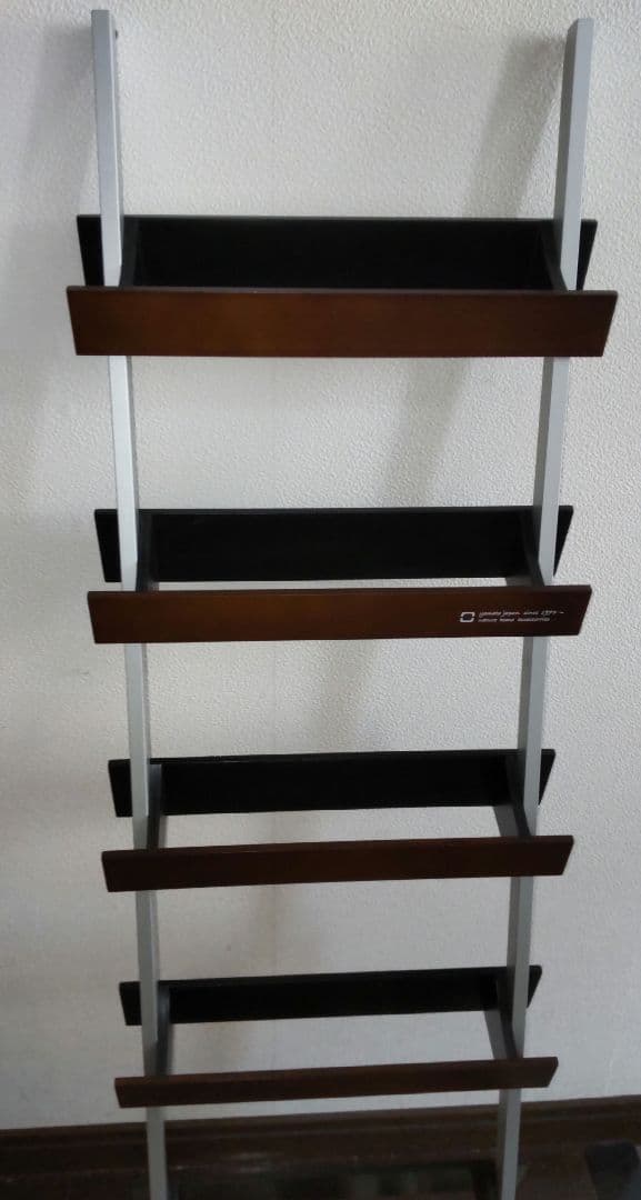 ヤマト工芸 5足 木製スリッパラック 立て掛け式