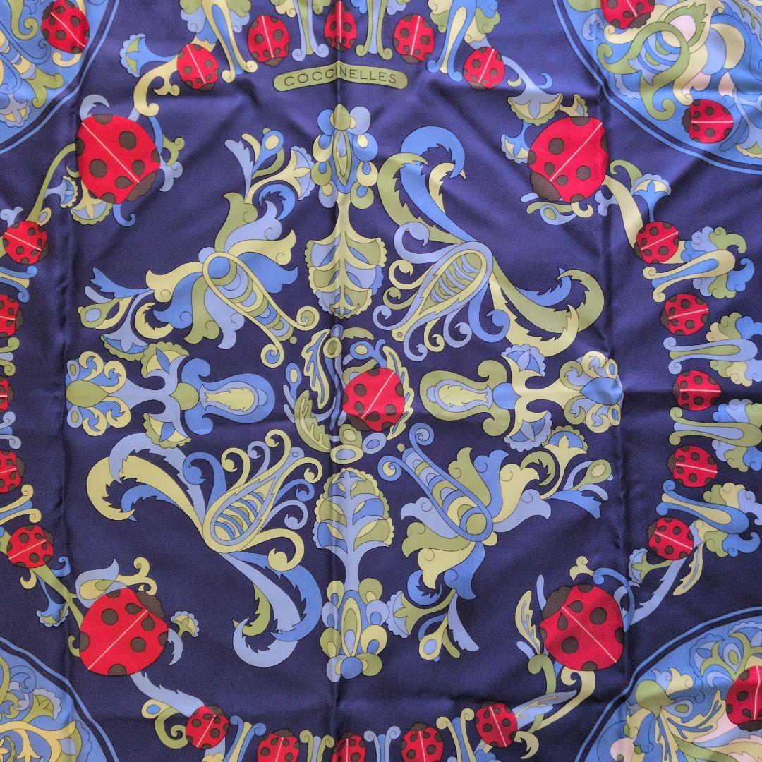 ヴィンテージ HERMES エルメス コッキニエル シルクスカーフ