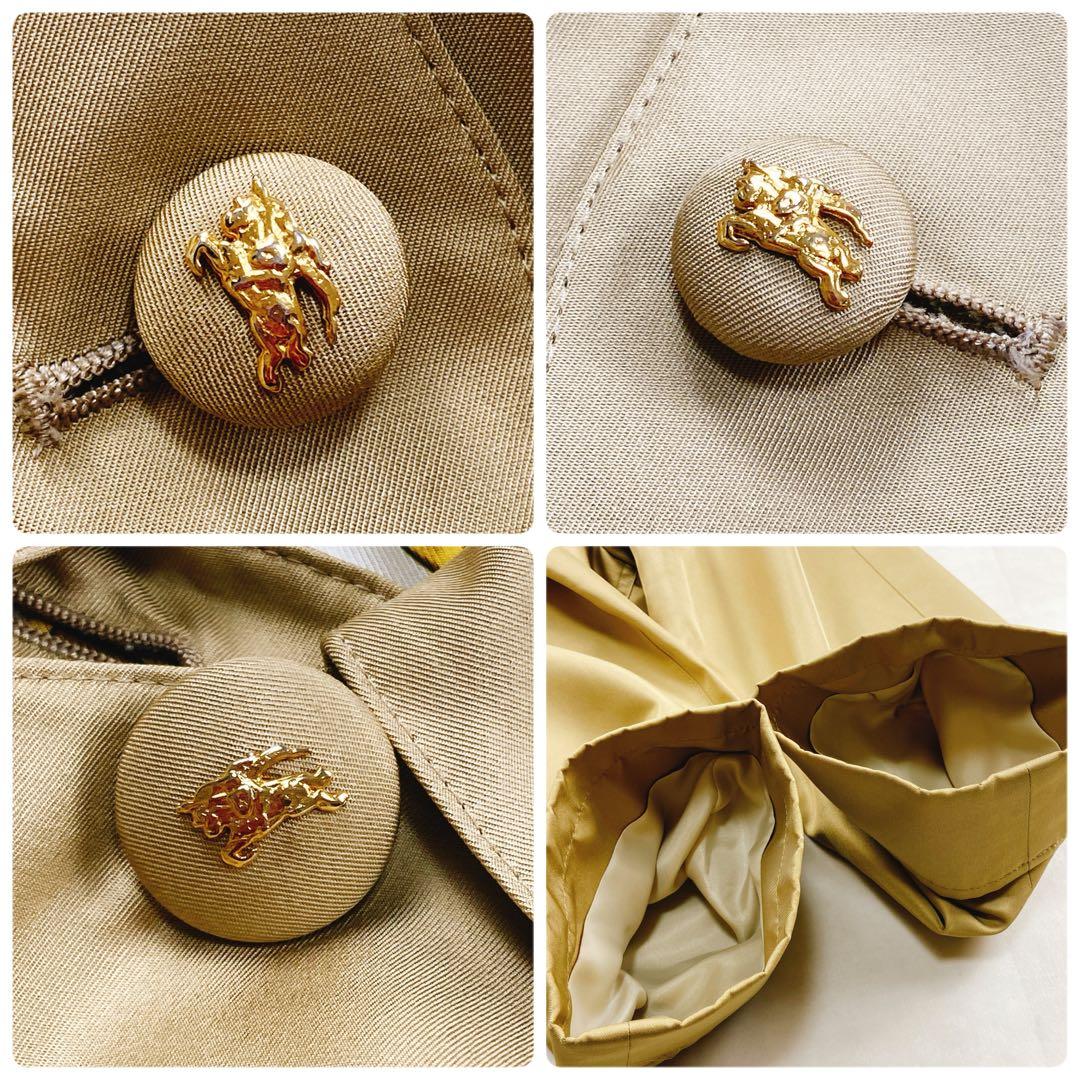 希少！極美品 金タグ バーバリー プレステージコレクション シルク スカーフ柄