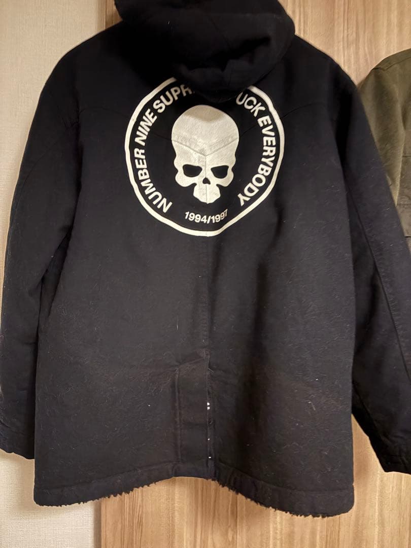 最終Supreme Number Nine Hooded Coat シュプリーム