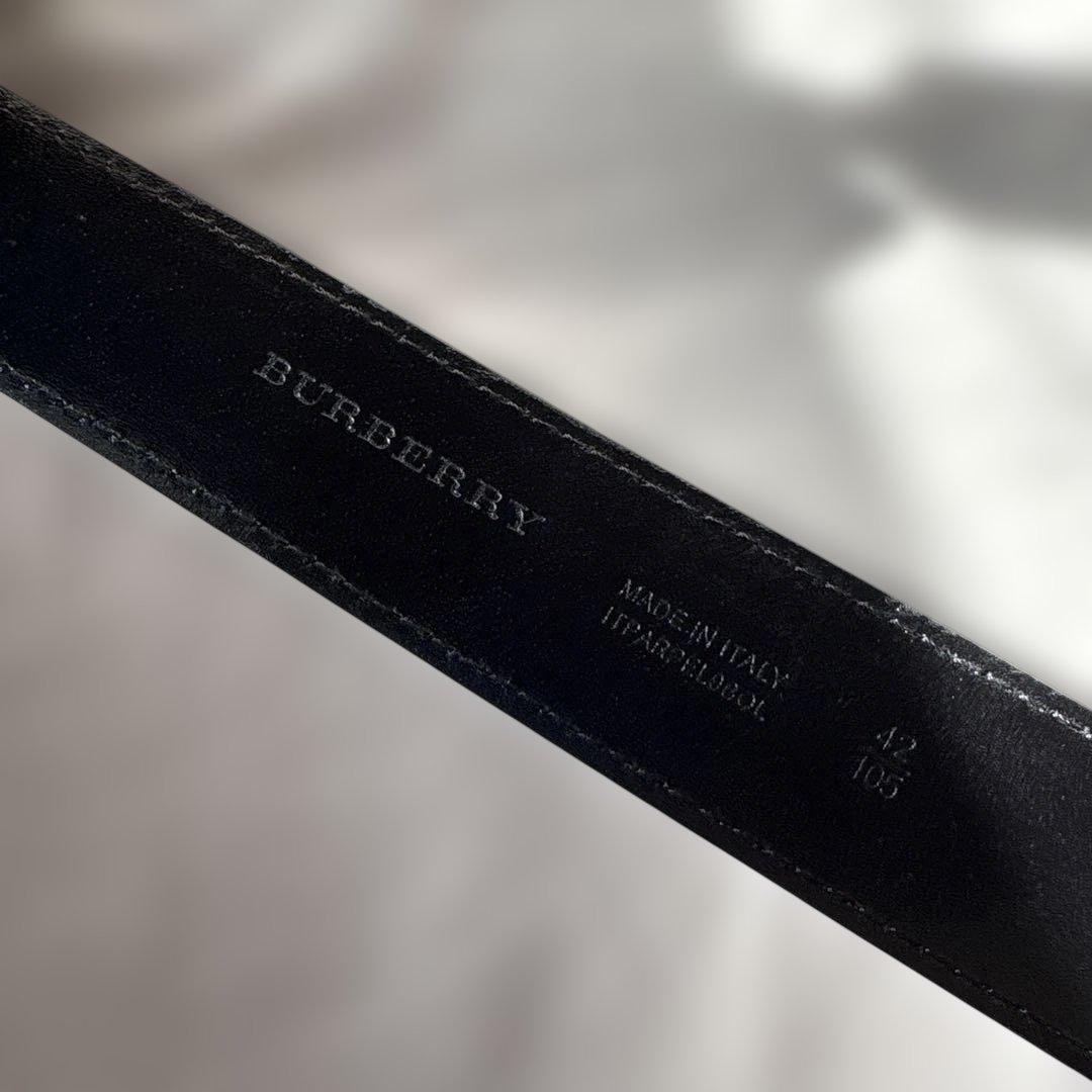 バーバリー　Burberry チェック　ベルト