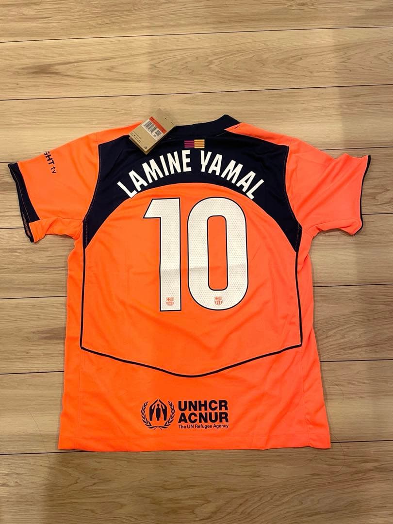 FCバルセロナ ラミン ヤマル Lサイズ　 25-26 3rd正規品