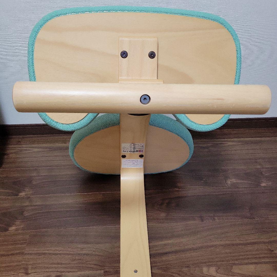 【美品】バランスチェア　イージー　ライトグリーン　付属品すべてあります
