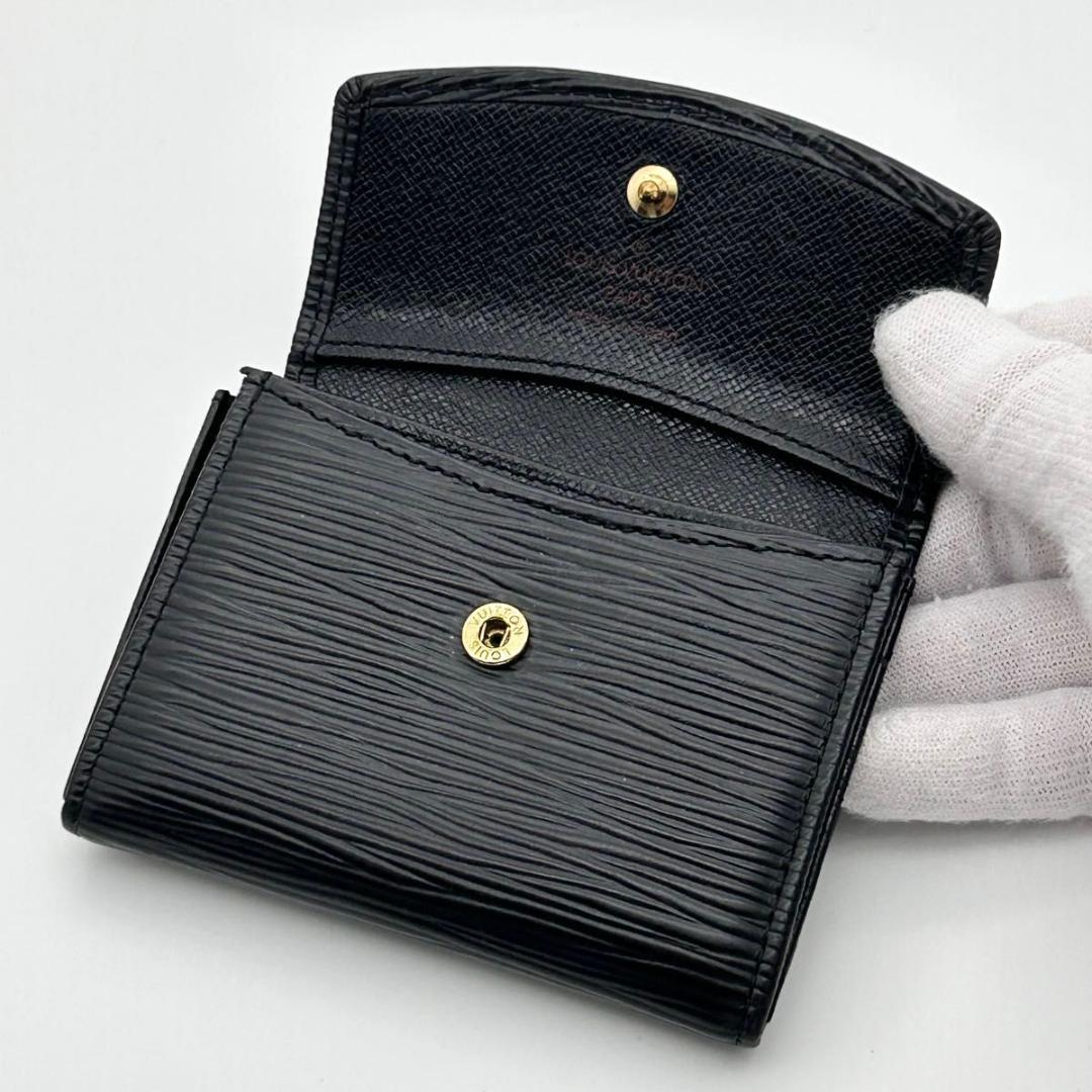 ルイヴィトン エピ ケース ポルトモネサーンプル 黒 カードケース
