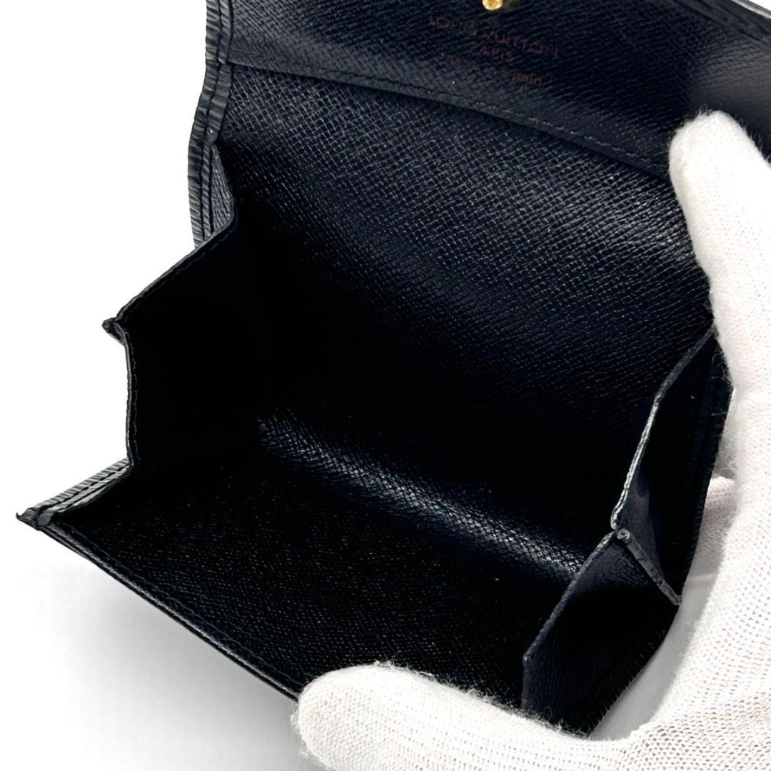 ルイヴィトン エピ ケース ポルトモネサーンプル 黒 カードケース