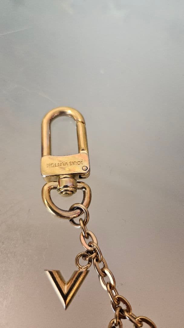 【希少】LOUIS VUITTON バッグ チャーム ゴールドローズ