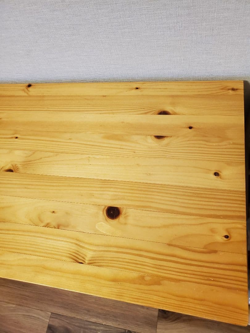 無印良品　パイン材　チェスト　4段ワイド　廃盤品　ひとつ　①