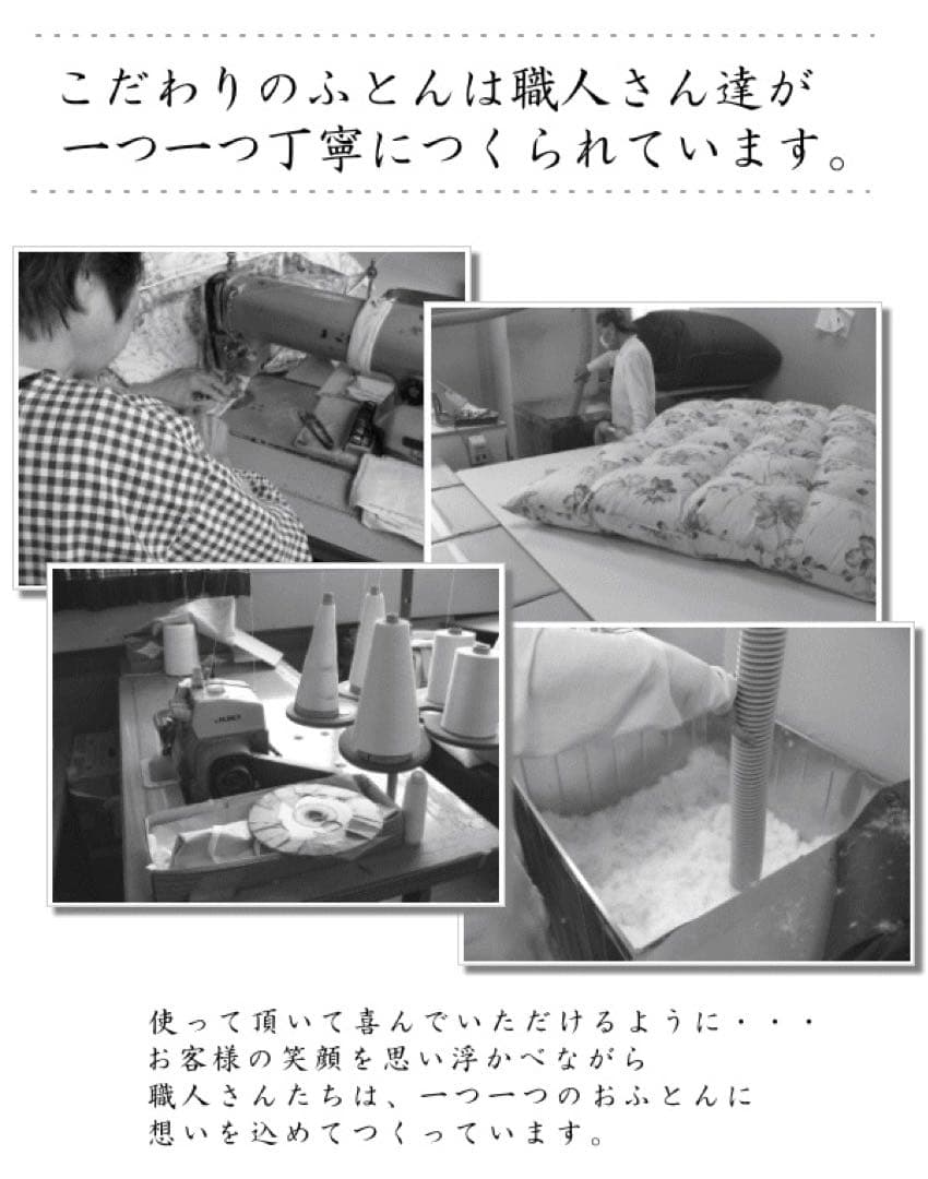 羽毛布団 セミダブル マザーグース 2層 超長綿 ロイヤル SK-6492ブルー