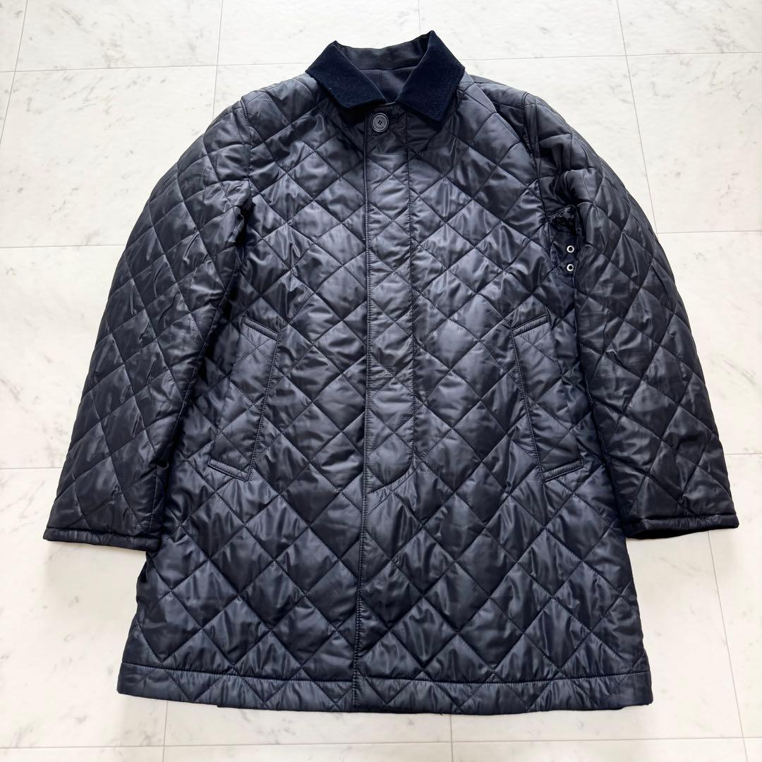 【MACKINTOSH】ステンカラーコートリバーシブル サーモア ヘリンボーン