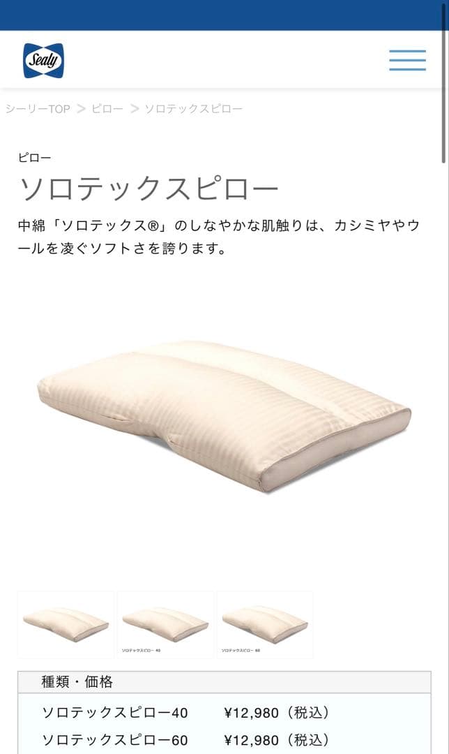 seally ソロテックスピロー 40
