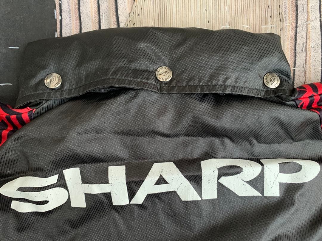 90s L UMBRO マンU vtg ジャケット アンブロ ベッカム プレミア