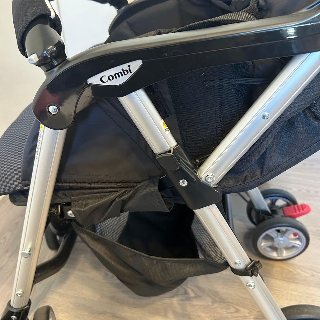 【極美品】Combi コンビ ツインスピン GC 2人乗り ベビーカー　双子