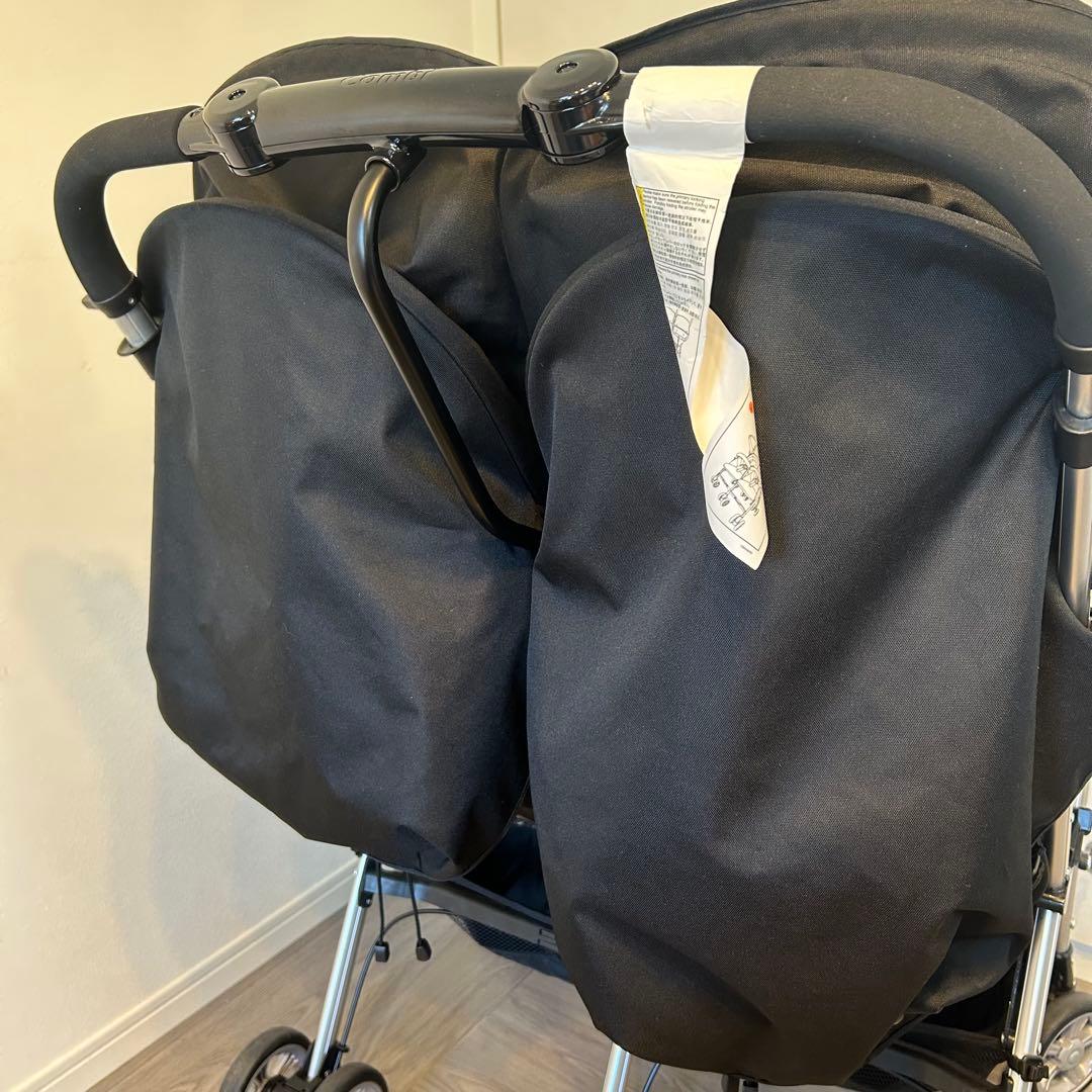 【極美品】Combi コンビ ツインスピン GC 2人乗り ベビーカー　双子