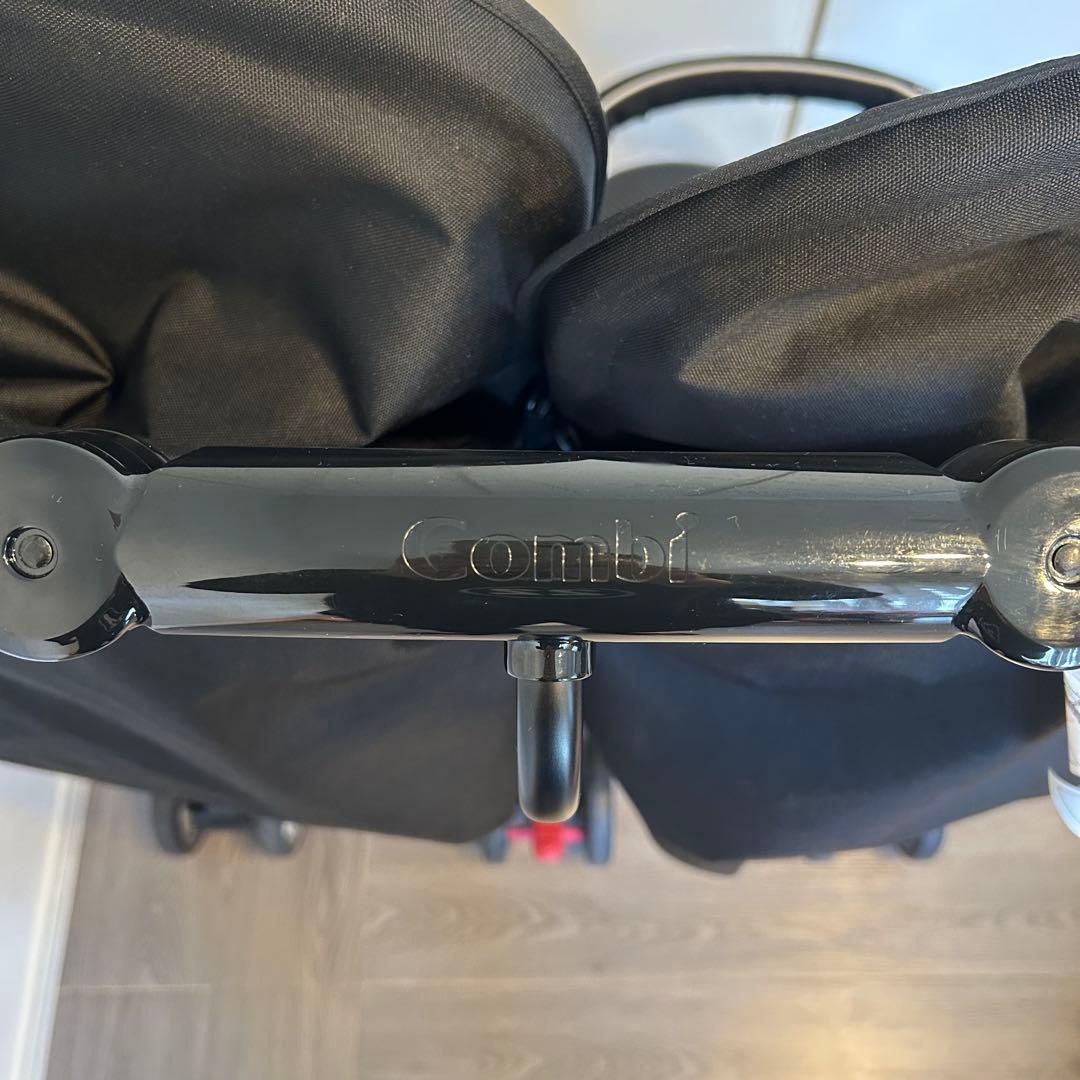 【極美品】Combi コンビ ツインスピン GC 2人乗り ベビーカー　双子