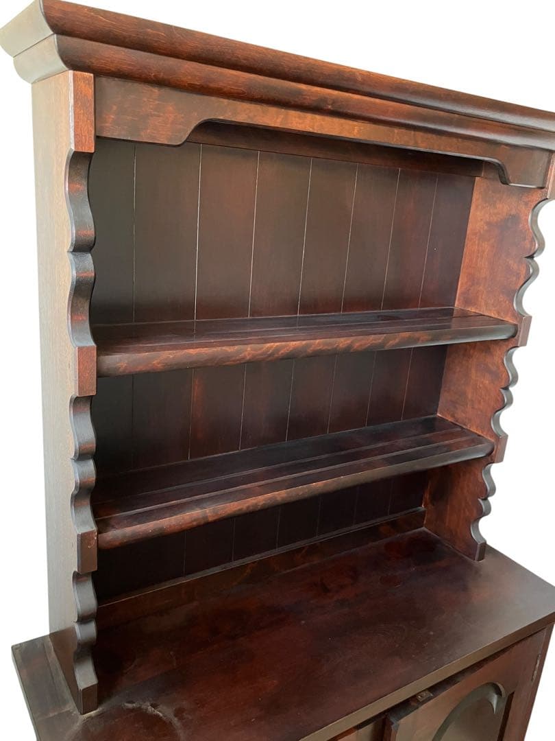 A2D16■松本民芸家具 カップボード 食器棚