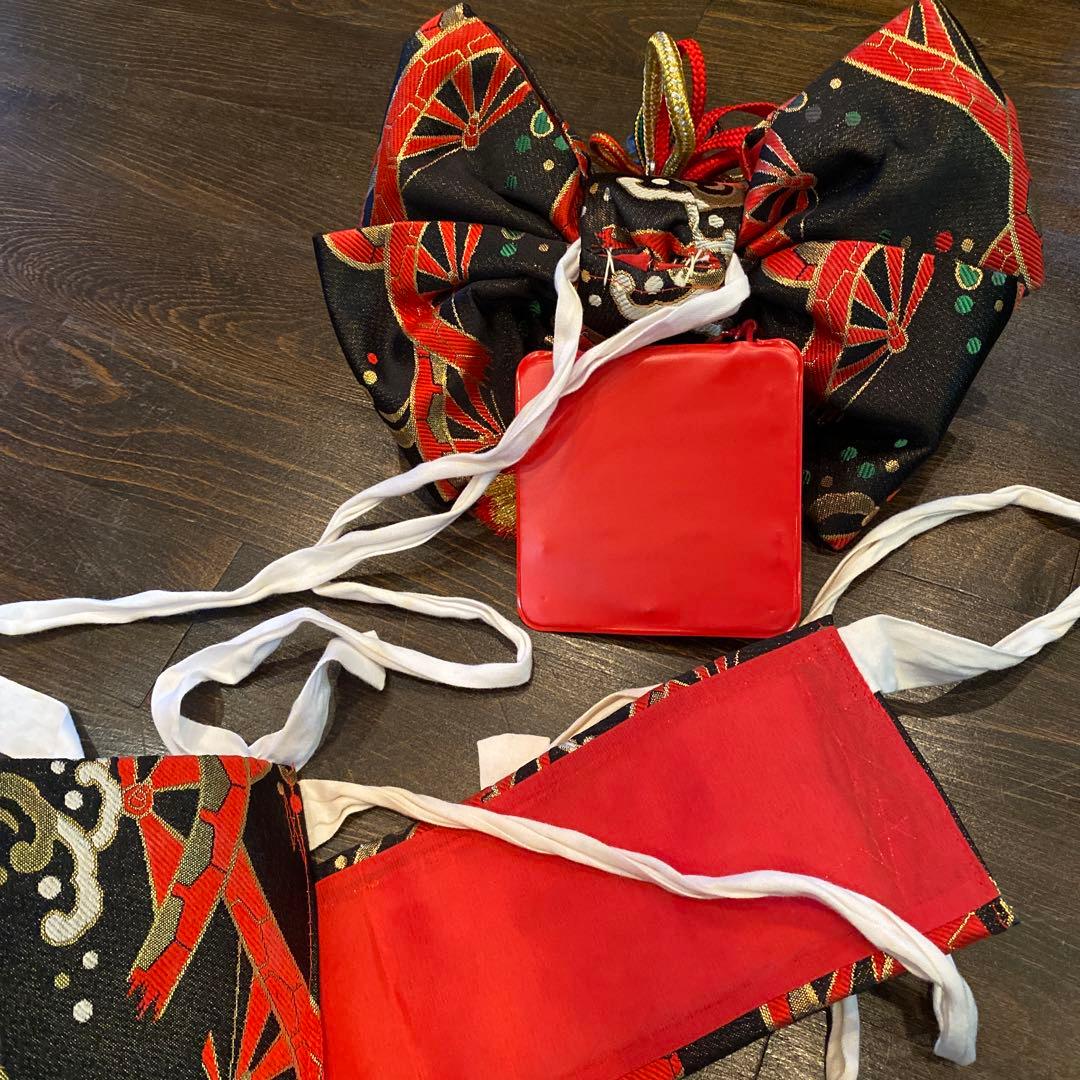 アンティーク 七五三 三歳〜五歳 約100サイズ 桃色 四君子紋