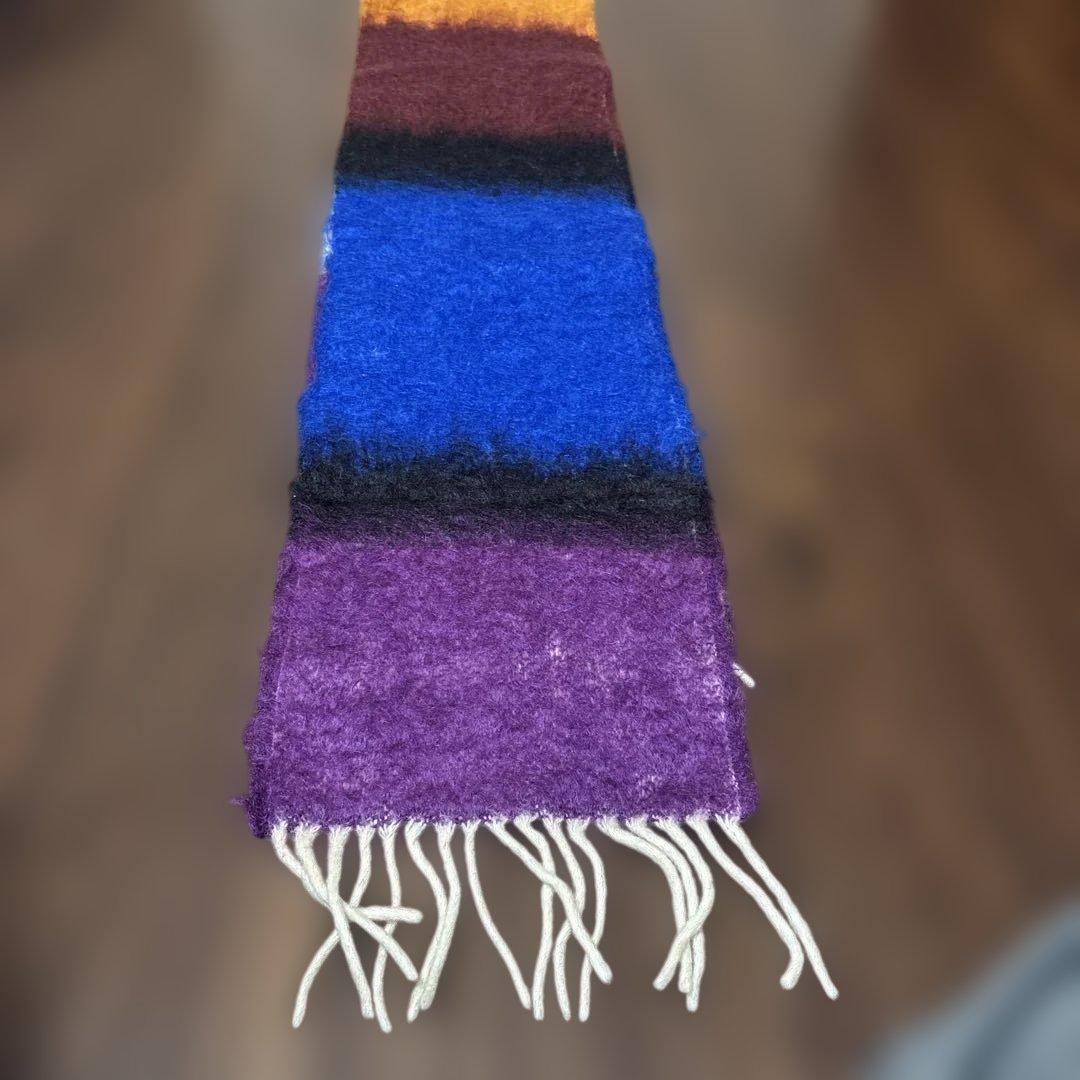 LOEWE 多色モヘアマフラー