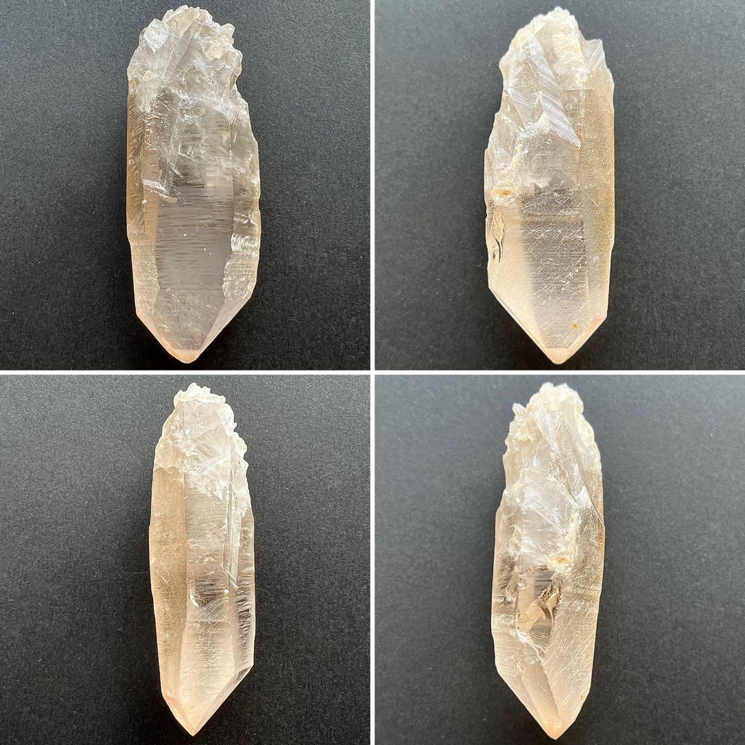 ピンクレムリアンシード　クリスタル　原石　パワーストーン　レムリアン　水晶