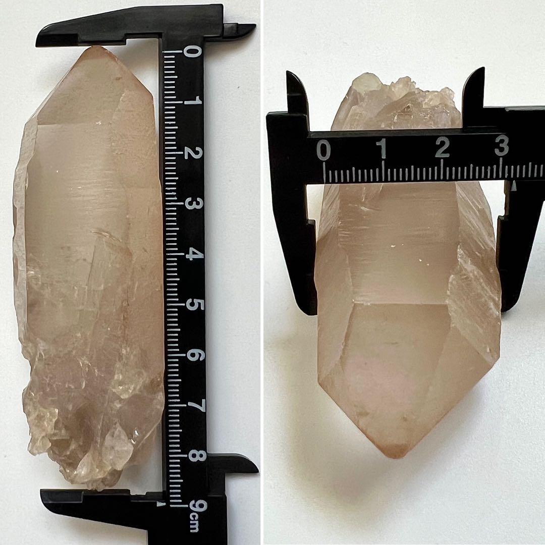 ピンクレムリアンシード　クリスタル　原石　パワーストーン　レムリアン　水晶