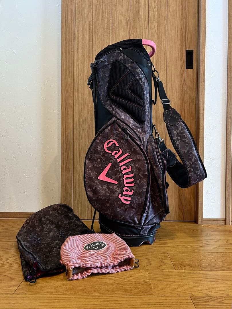 Callaway キャロウェイ キャディバッグ スタンド カモ 迷彩 カバー付き
