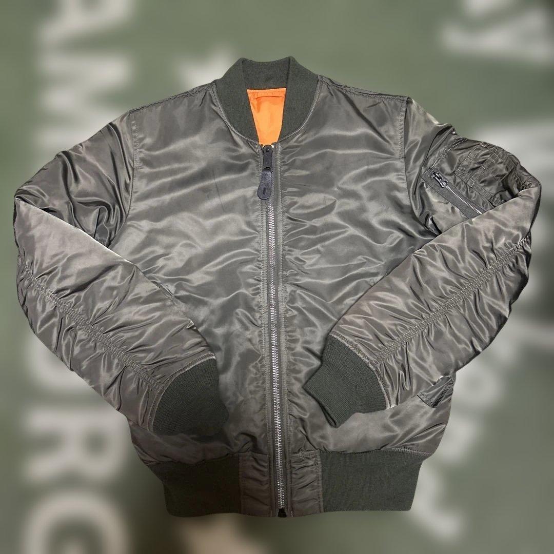 Alpha ma1 セージグリーン　サイズs