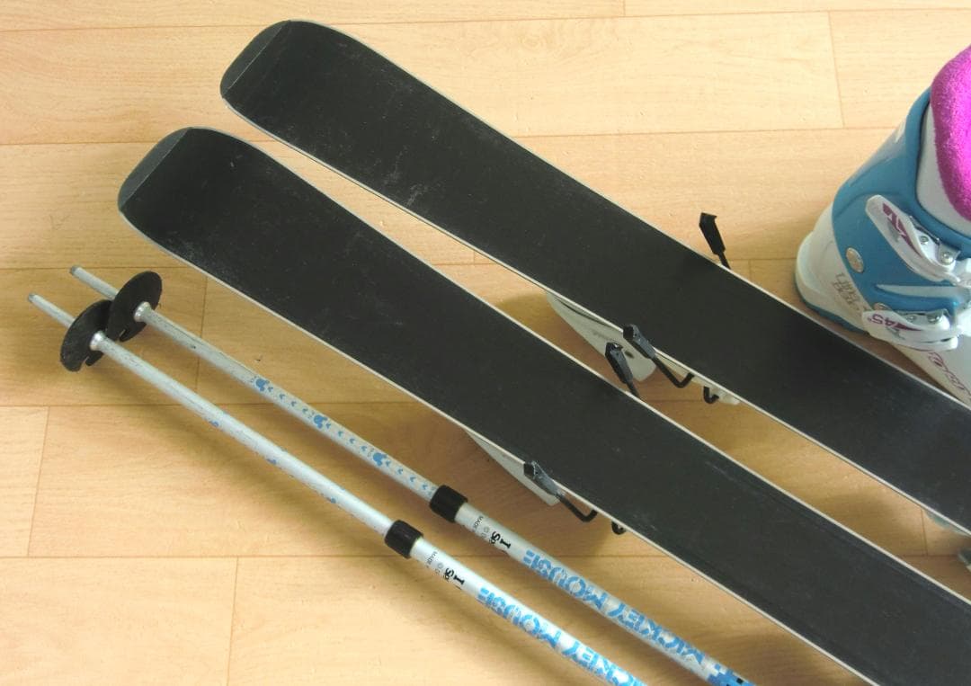 ■■送料無料■アナと雪の女王■子供用スキーセット■板110靴21.5■WAX済■