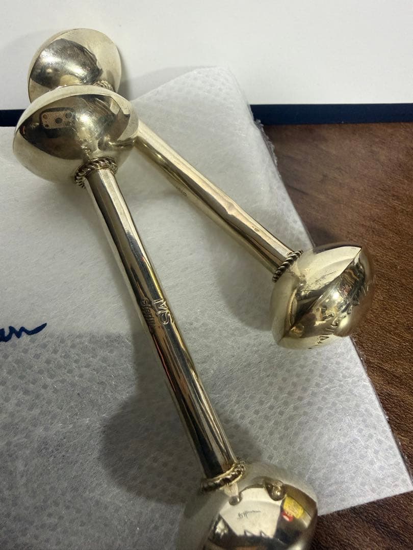 Ron Herman ダンベル型ラトル　ガラガラ　ロンハーマン　出産祝い