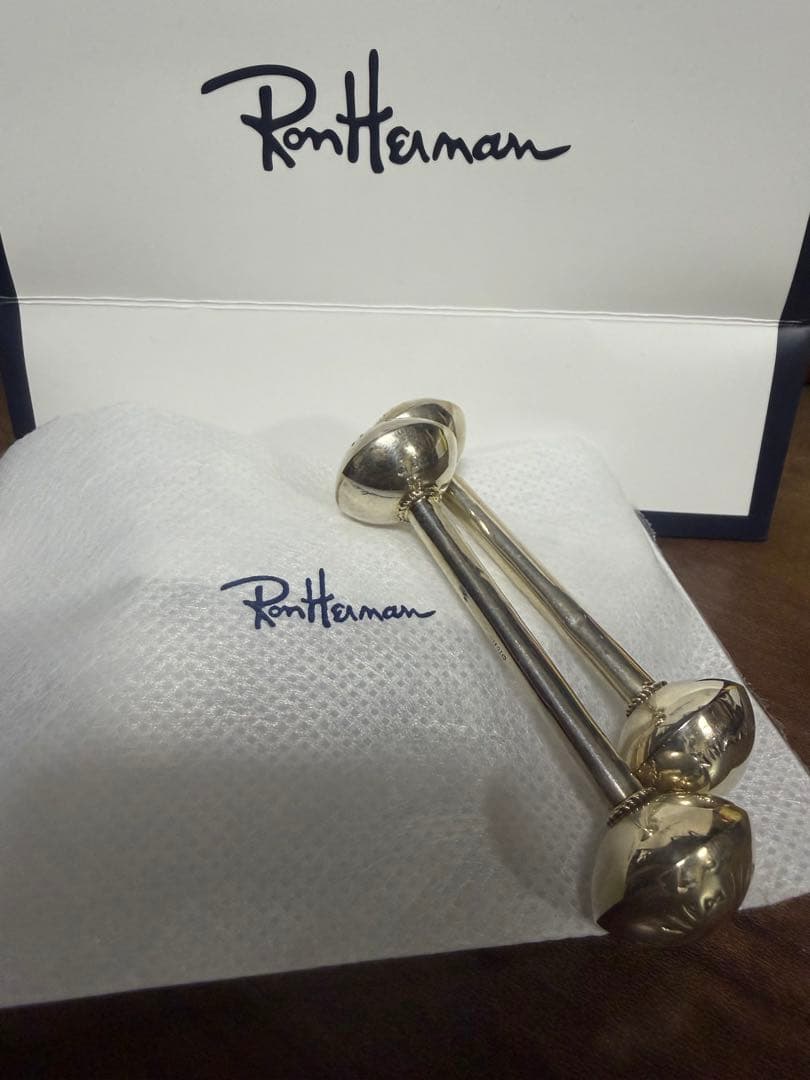 Ron Herman ダンベル型ラトル　ガラガラ　ロンハーマン　出産祝い