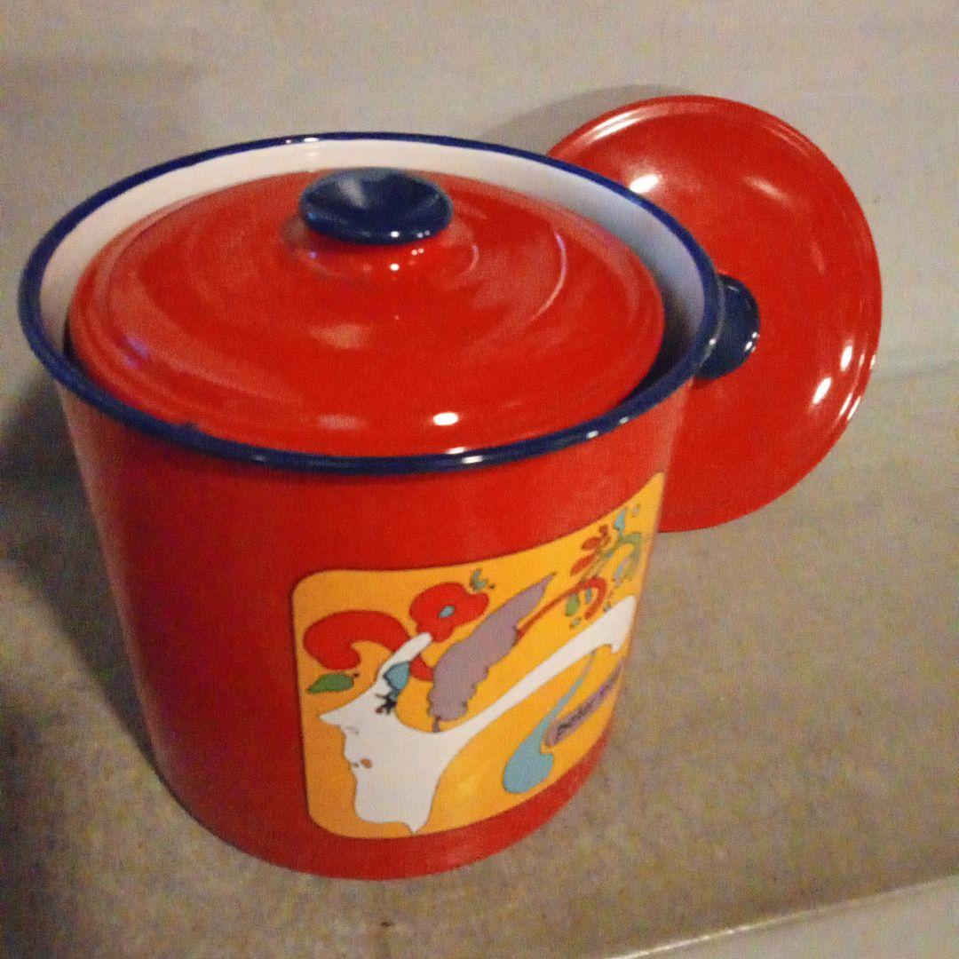 保存容器・ケース 70-80s PETER MAX vintage tableware
