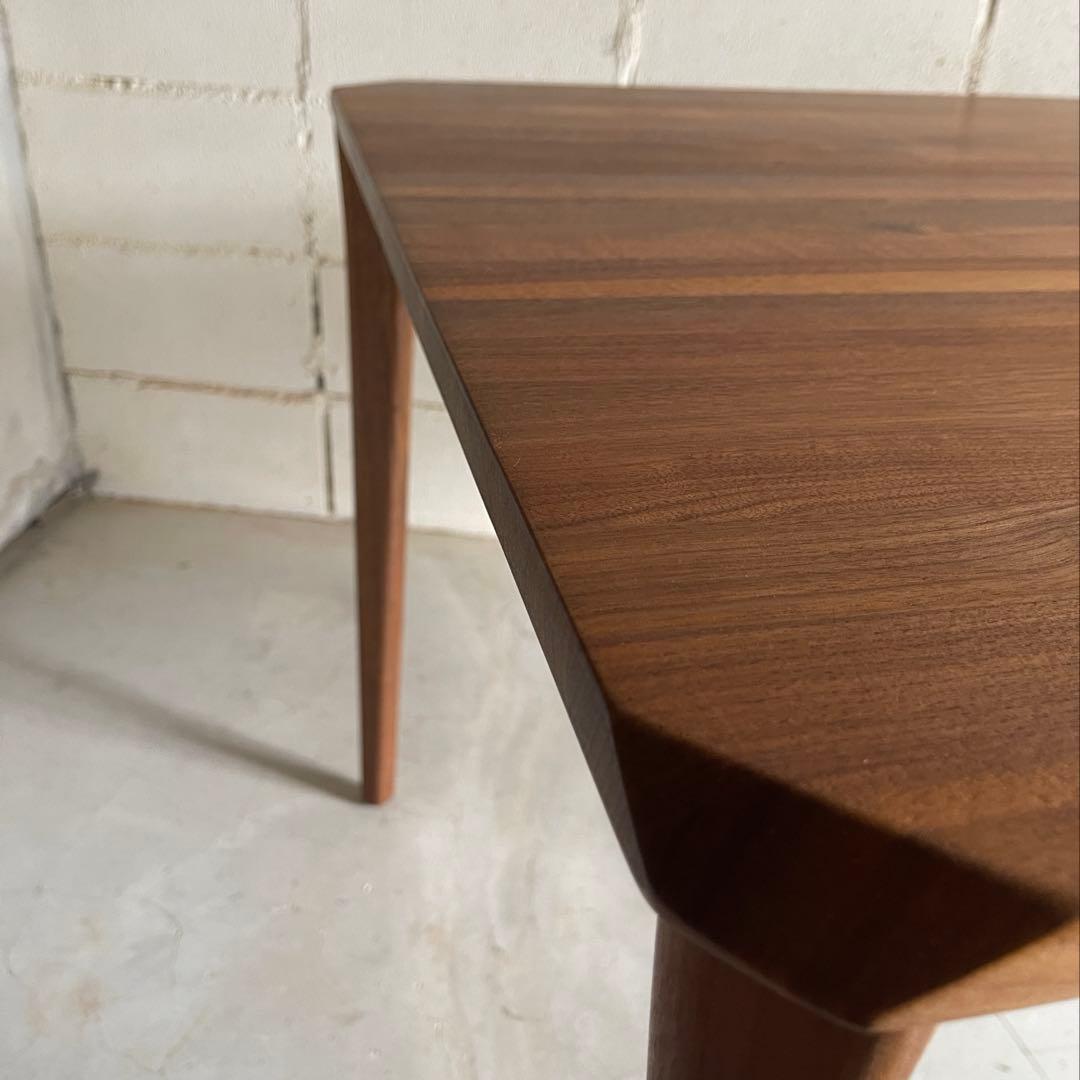 コスパクリエーション　天然木 ウォールナット 無垢材　ダイニングテーブル