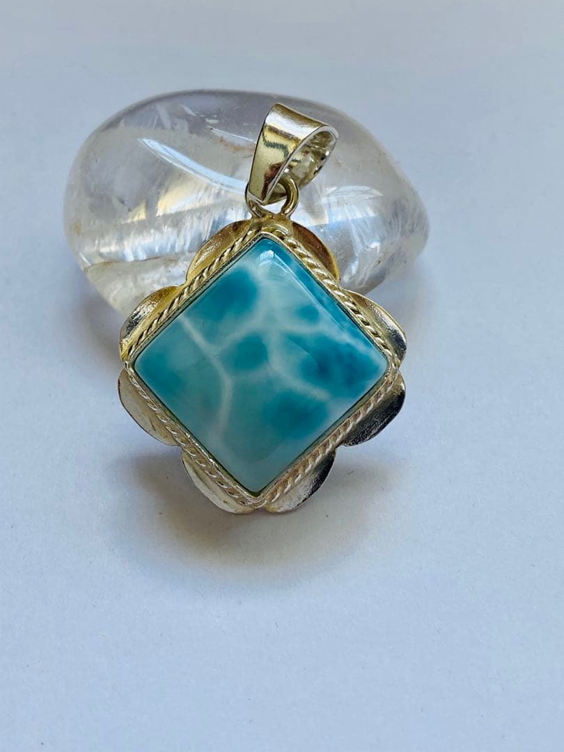 天然石ラリマー925