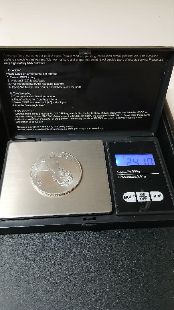 モントリオールオリンピック5ドル記念銀貨　銀925 約24.1g