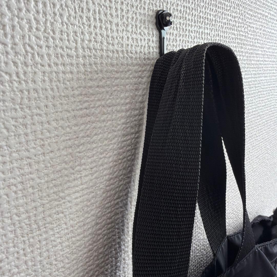 【完売・タグ付】コムデギャルソンオム 綿ナイロングログラン 2WAYバッグ 黒