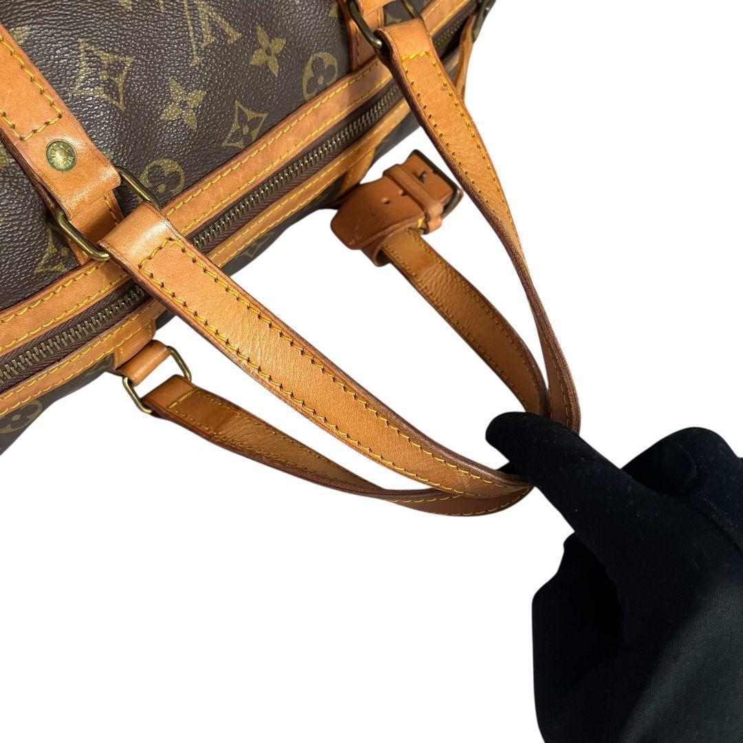 【鑑定済】ルイヴィトン　モノグラム　サックスープル　ボストンバッグ　旅行用バッグ