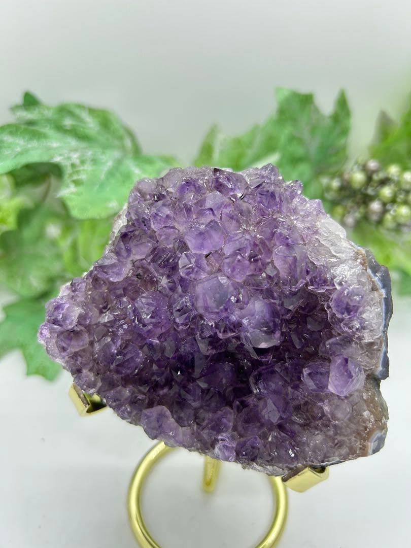 天然石アメジスト原石　No.369