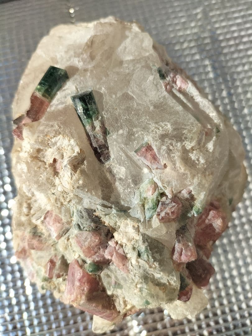 トルマリン　原石　水晶　ウォーターメロン　ルベライト