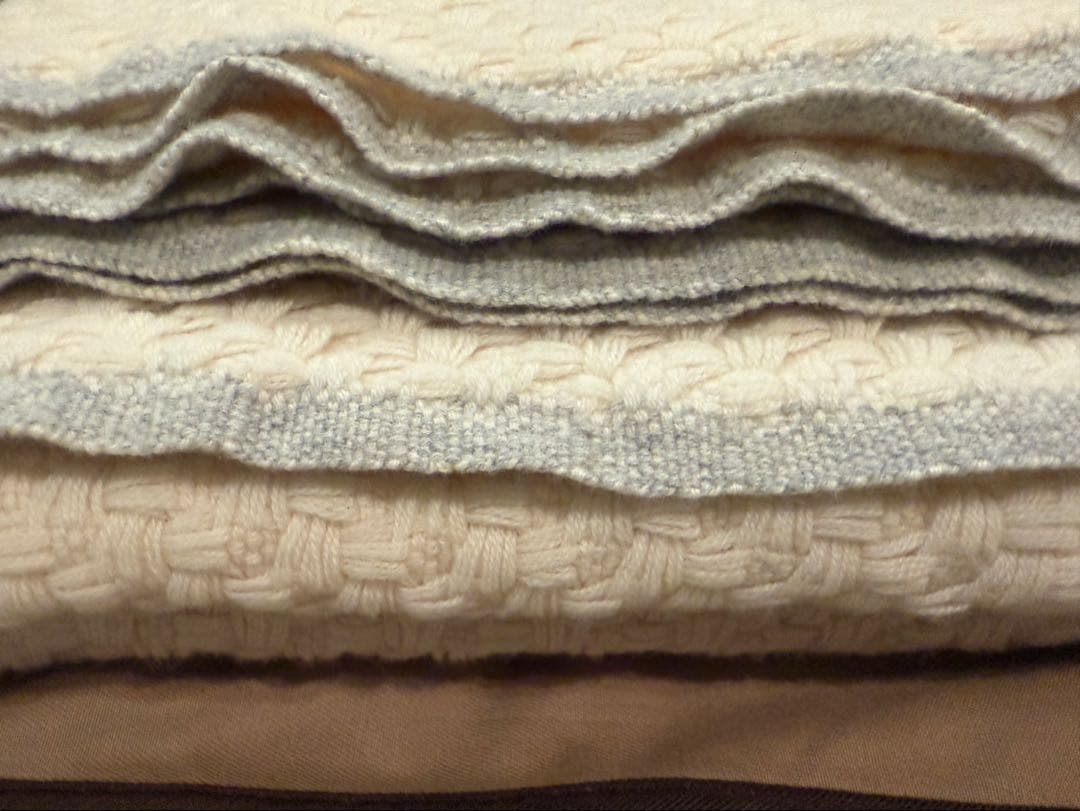 AGNONA（アニオナ）カシミア100％ 大判ブランケット／未使用新品