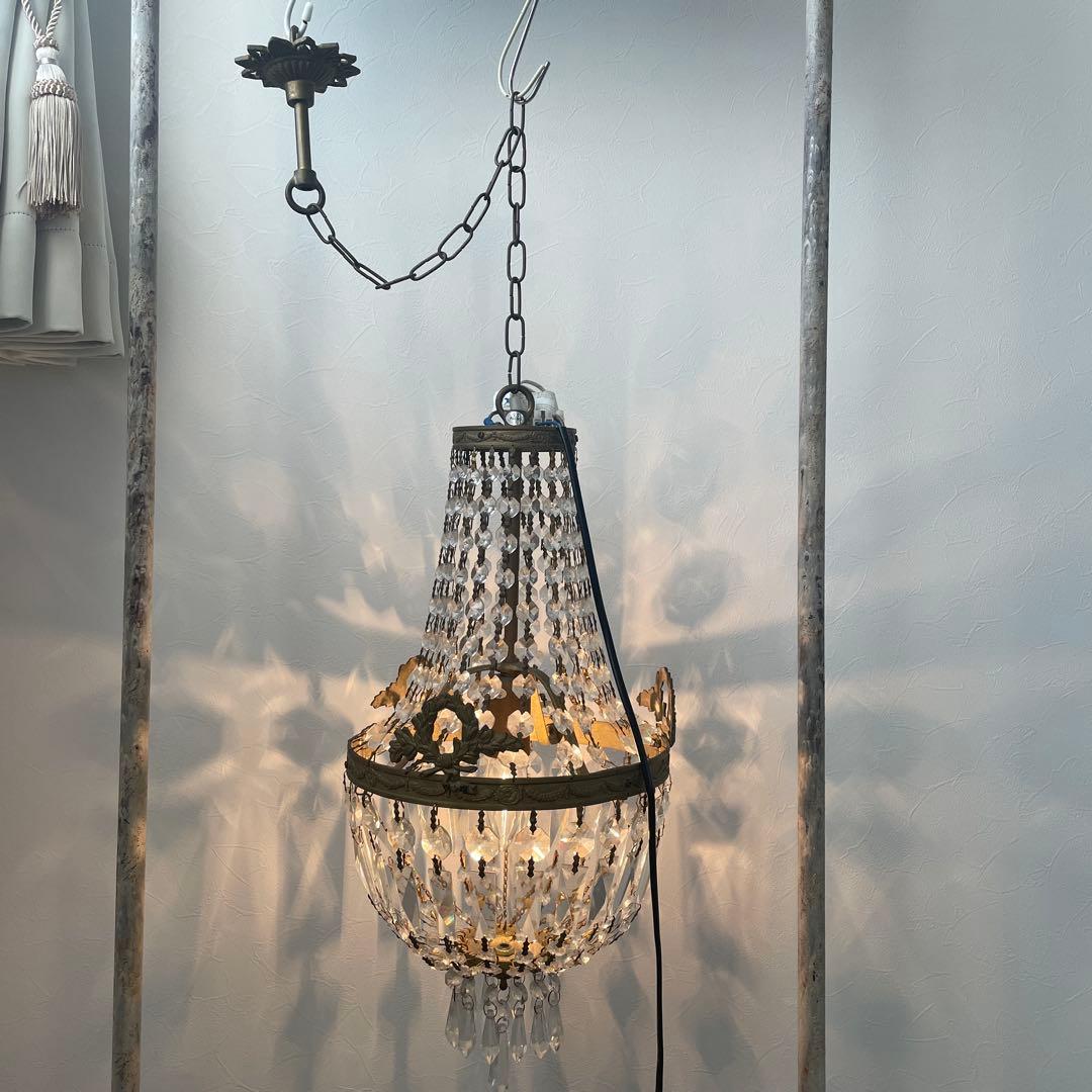 フランスアンティーク　エンパイヤ　シャンデリア