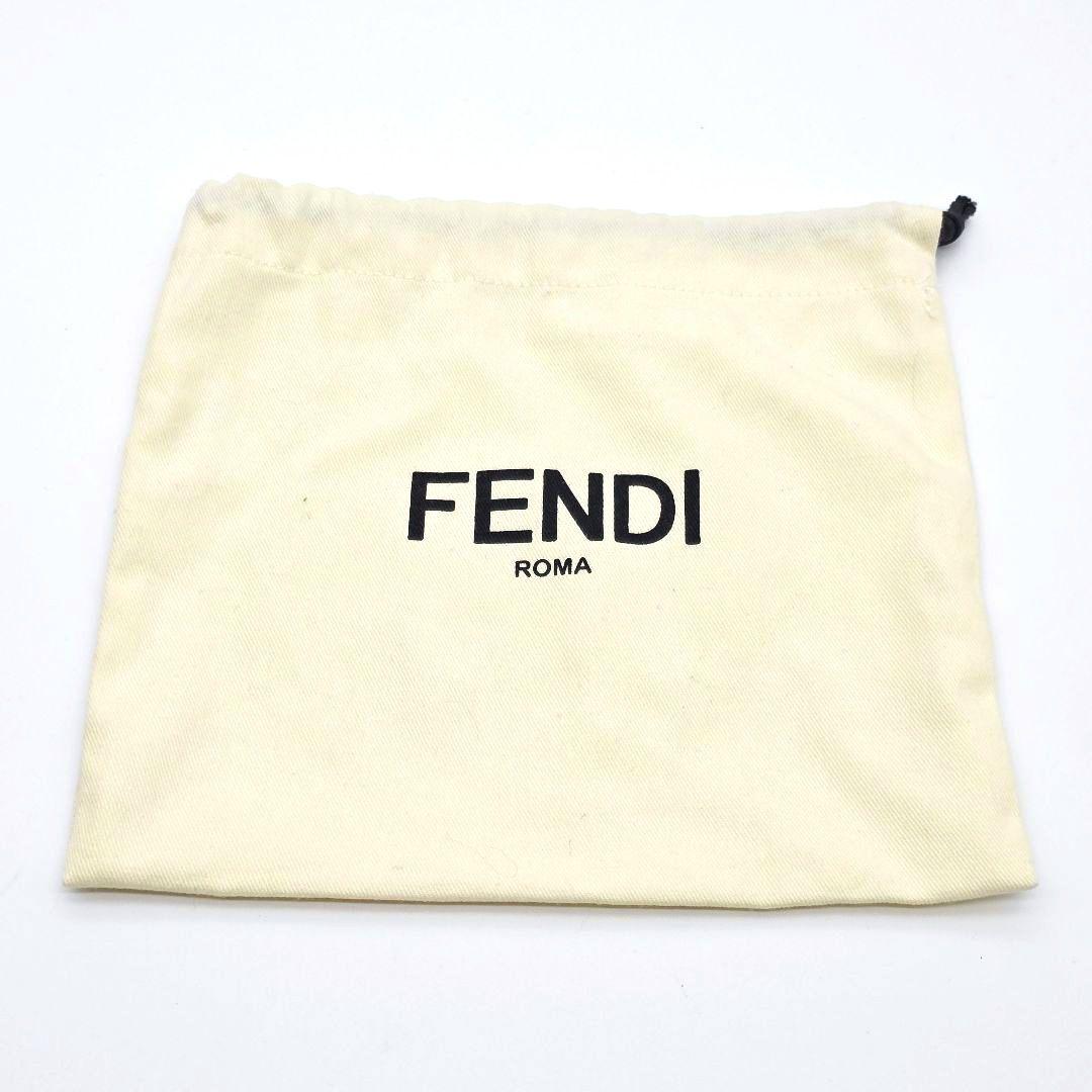 ✨美品✨ FENDI ポンポンチャーム キーリング ハートファー ピンク