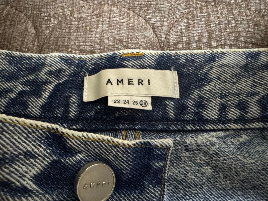 AMERI CRASH SLIM STRAIGHT DENIM 26インチ