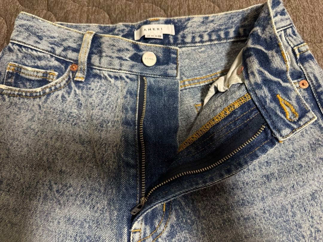 AMERI CRASH SLIM STRAIGHT DENIM 26インチ