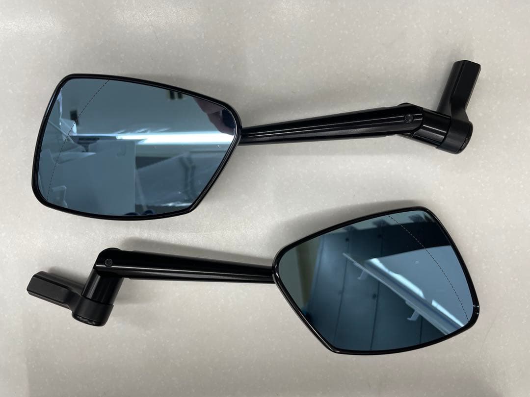 rizoma バイクミラー ブラック 角型