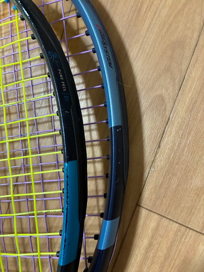 Babolat PURE DRIVE テニスラケット 2本セット G2 ブルー