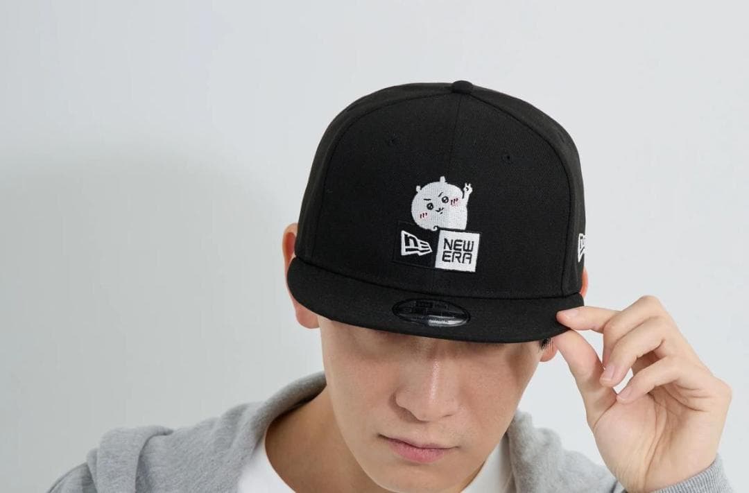ちいかわ NEW ERA 9FIFTY ブラック キャップ
