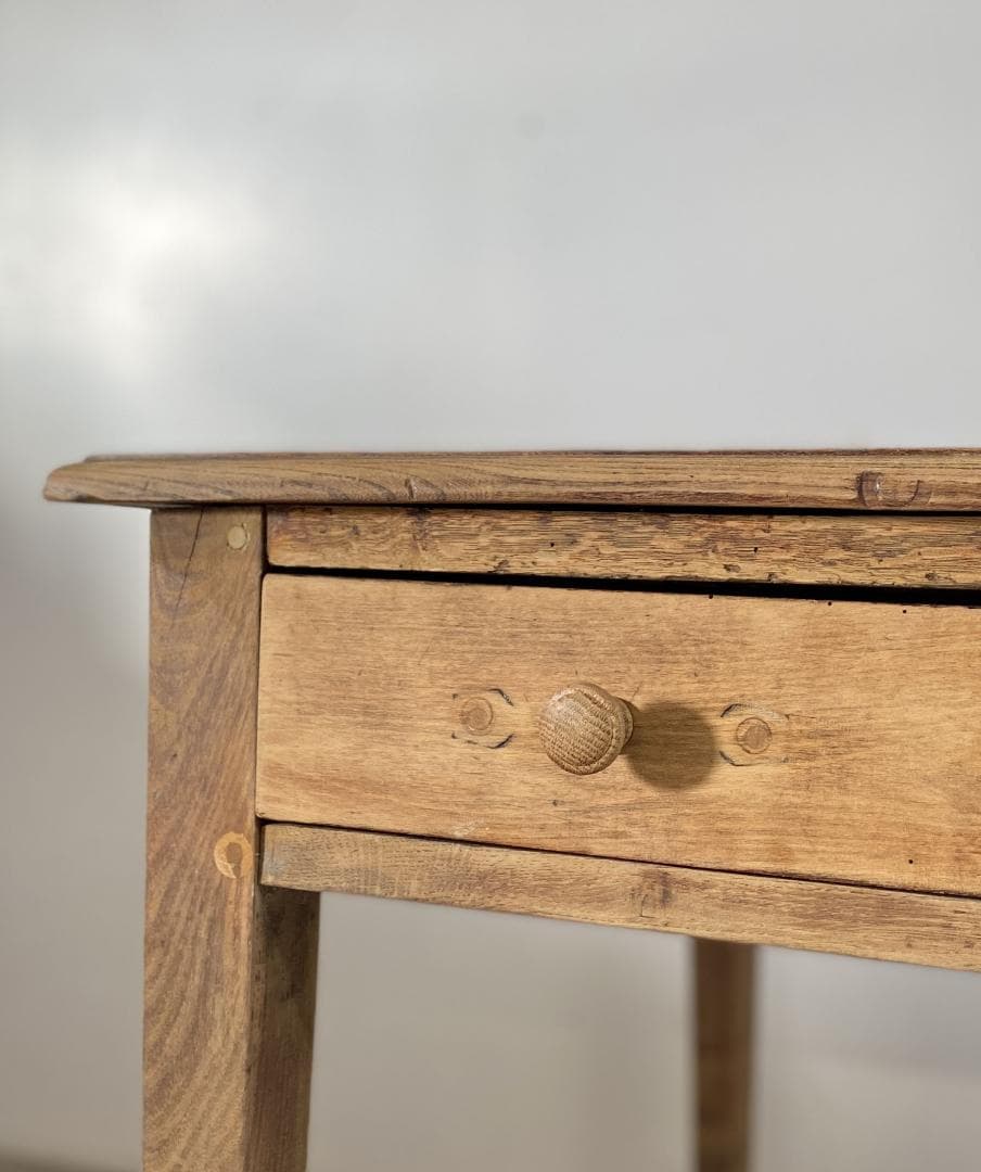 フランス アンティーク 3dr oak Table テーブル