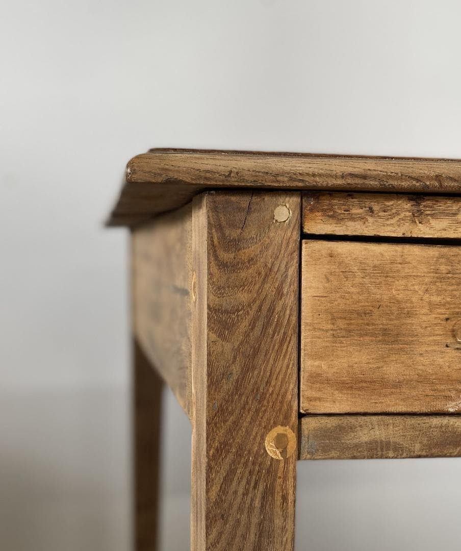 フランス アンティーク 3dr oak Table テーブル