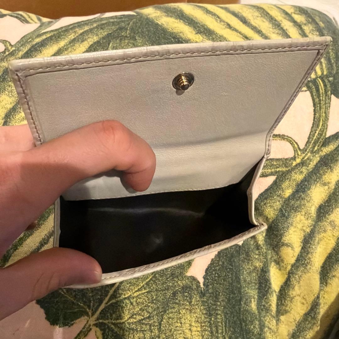 GUCCI GGパターン 二つ折り財布 グレー